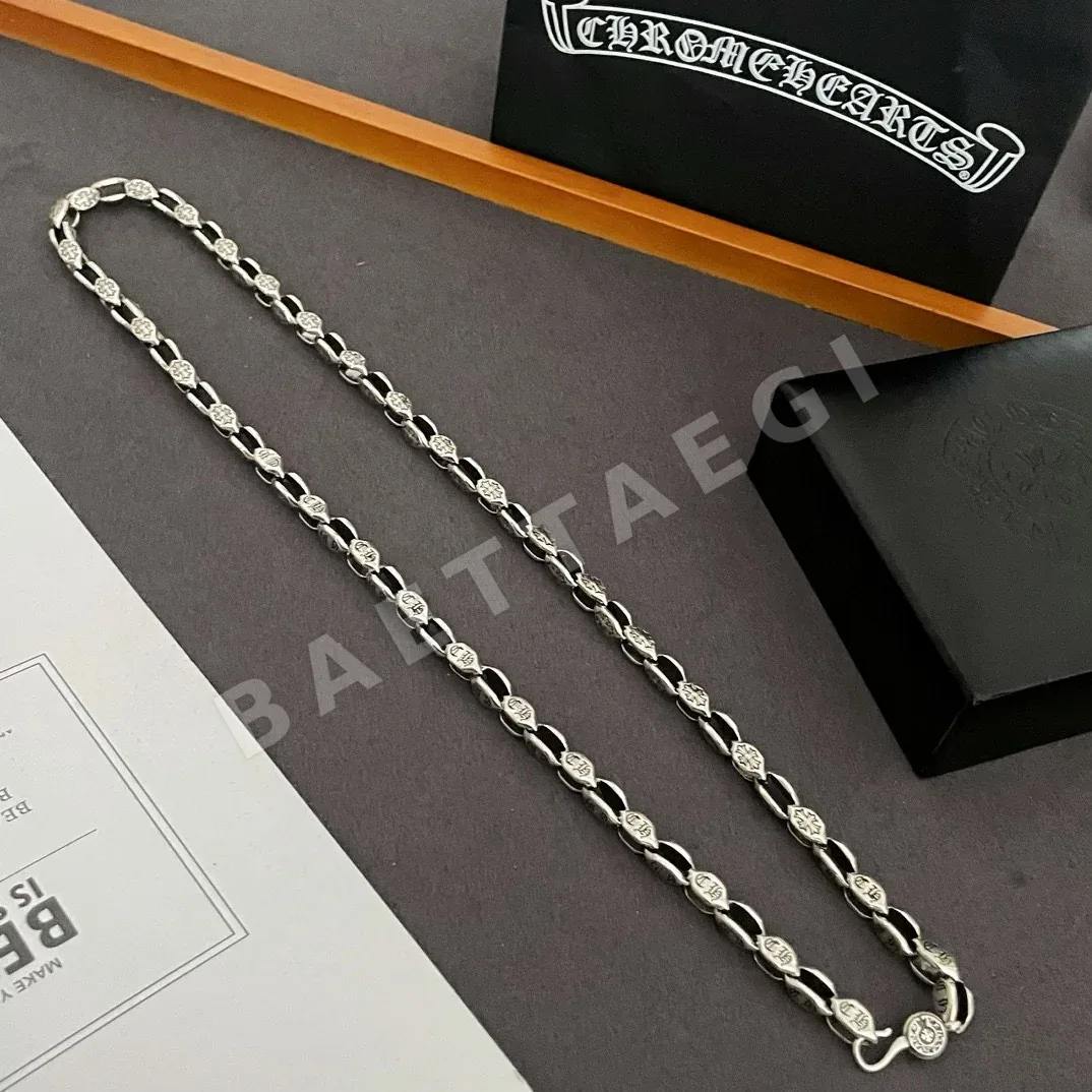 크롬하츠 글자 장식 빈티지 목걸이 125525