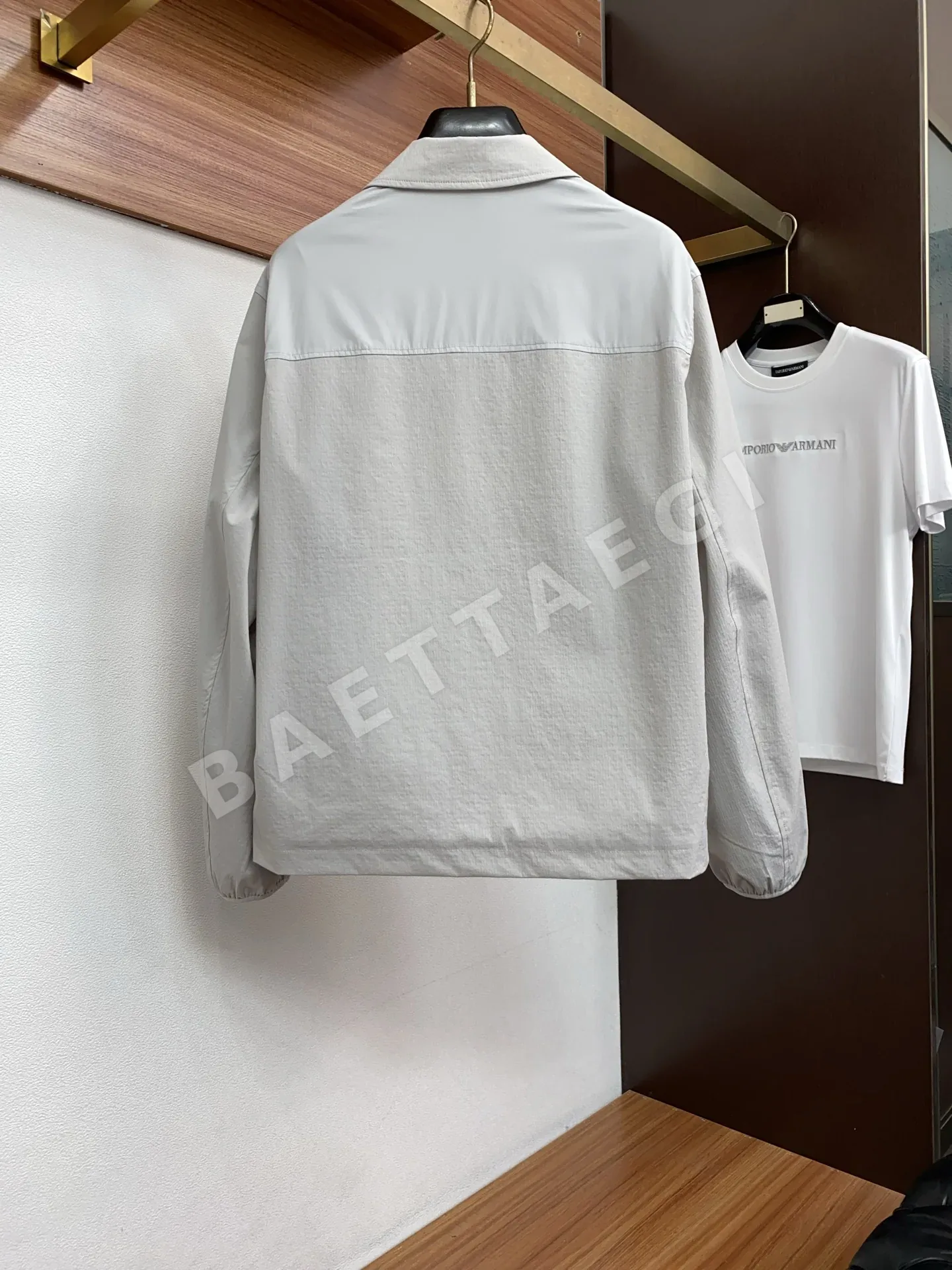 몽클레르 프린트 카라 자켓 상세 이미지 10