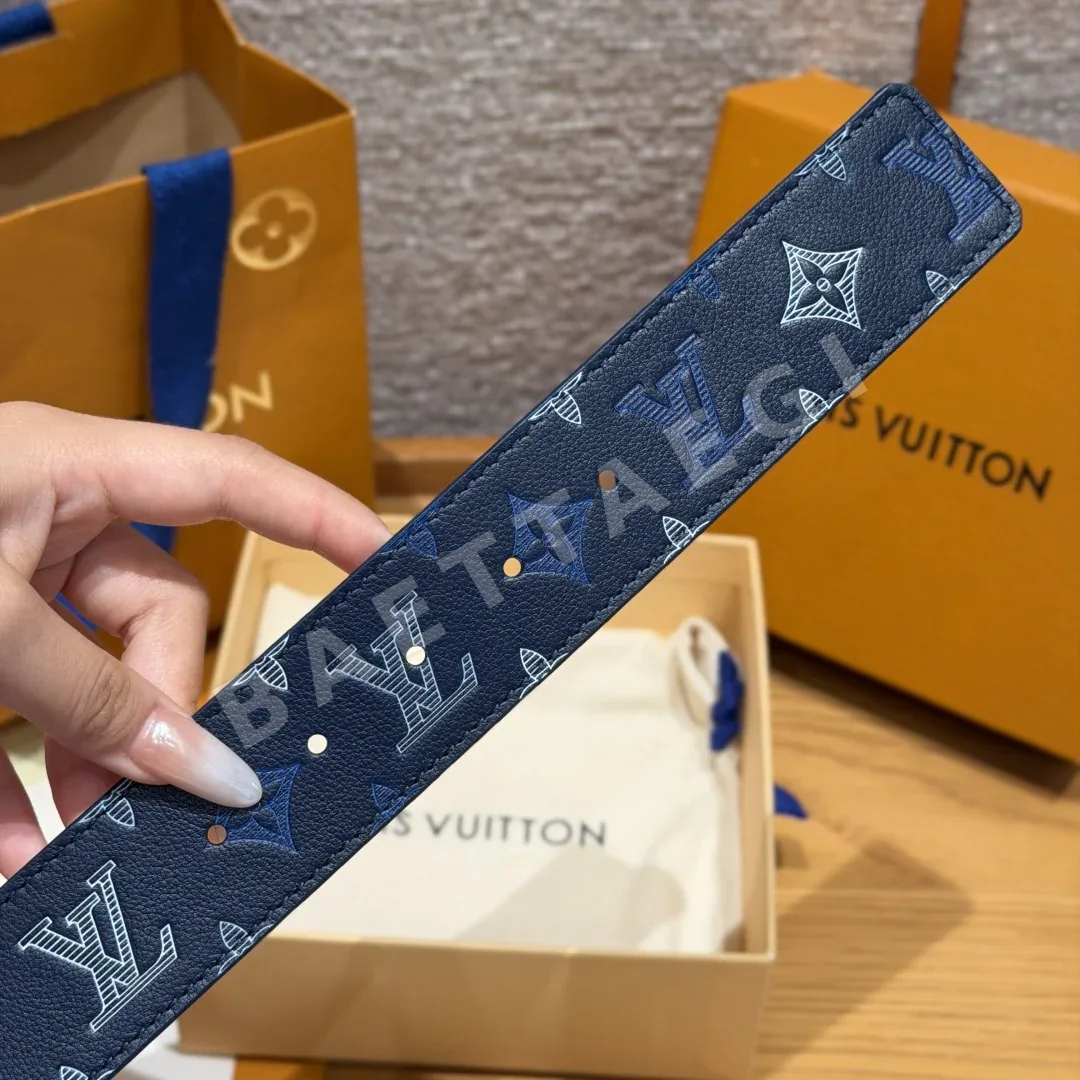 루이비통 남성용 리버시블 40mm 가죽 벨트 상세 이미지 8