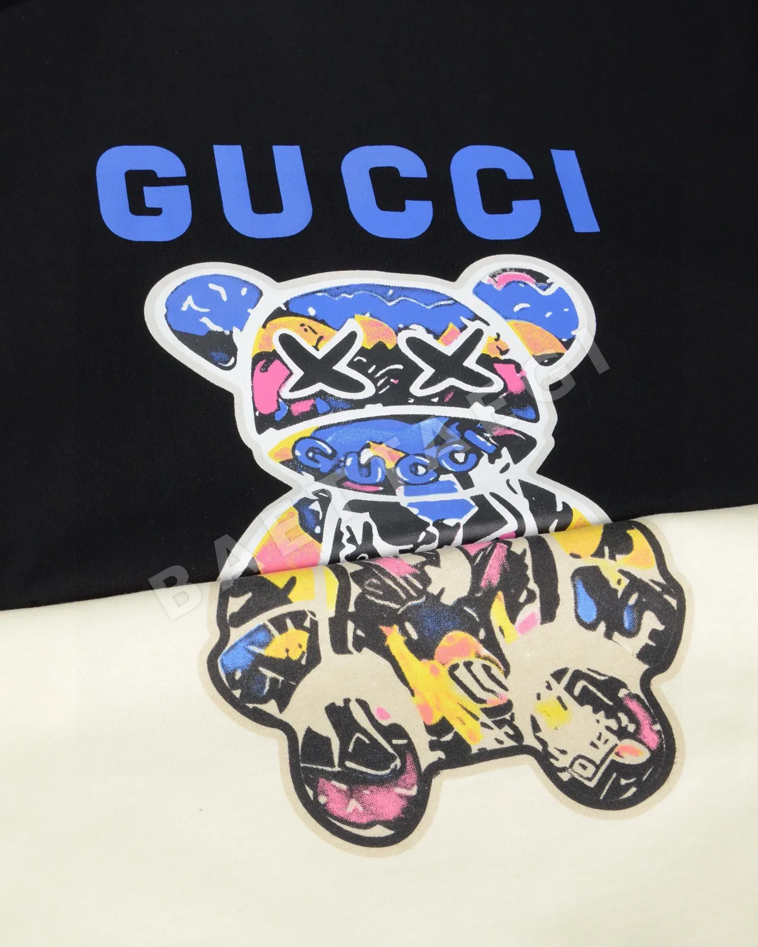 구찌 카툰 베어 프린트 크루넥 반팔 티셔츠 상세 이미지 14