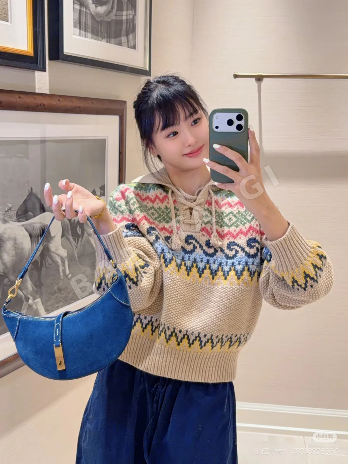 샤넬 페어아일 자카드 울 니트 상세 이미지 9
