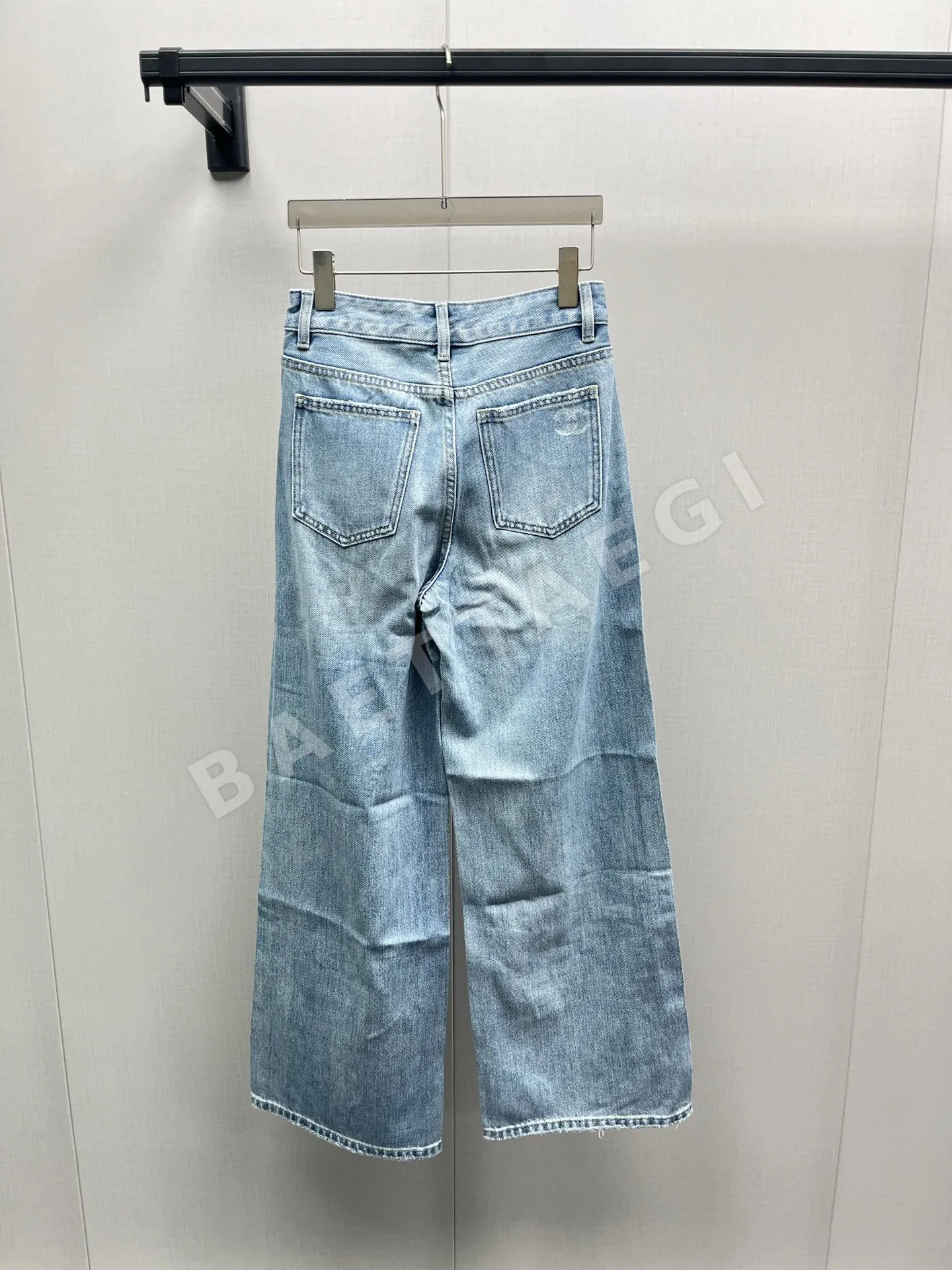 샤넬 데님 여성 바지 상세 이미지 2