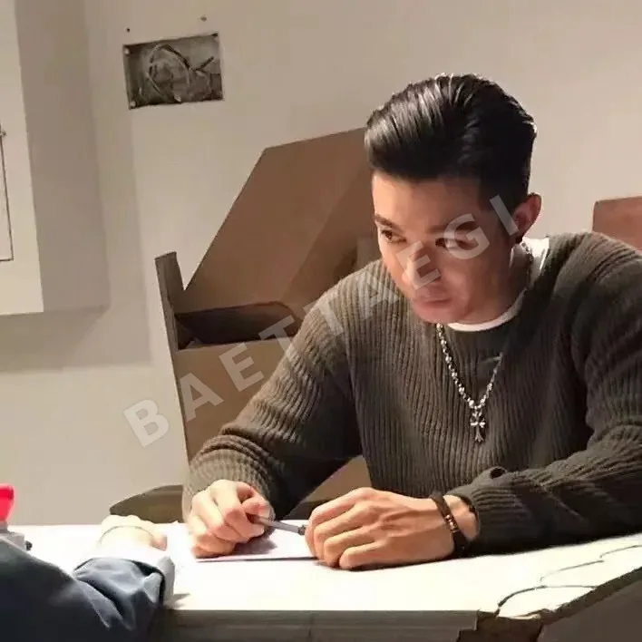 크롬하츠 크로스 펜던트 스털링 실버 목걸이 상세 이미지 5