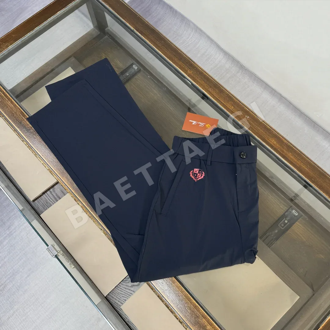 로로피아나 남성 비즈니스 캐주얼 바지 상세 이미지 4