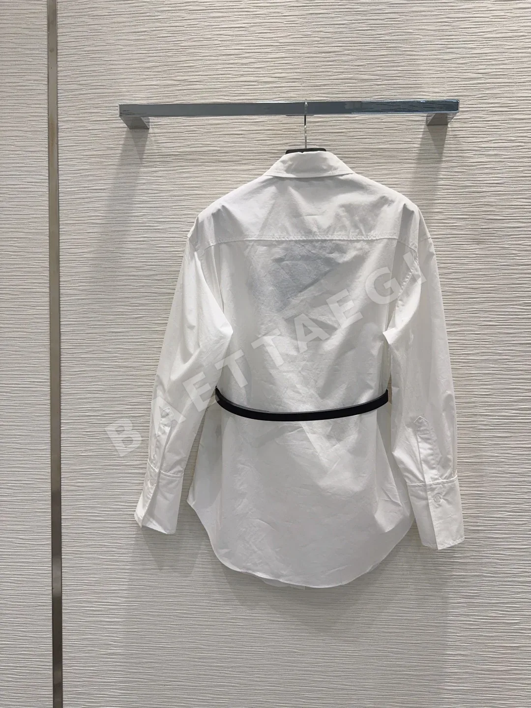 프라다 벨트 세트 미들 길이 여성 셔츠 상세 이미지 8