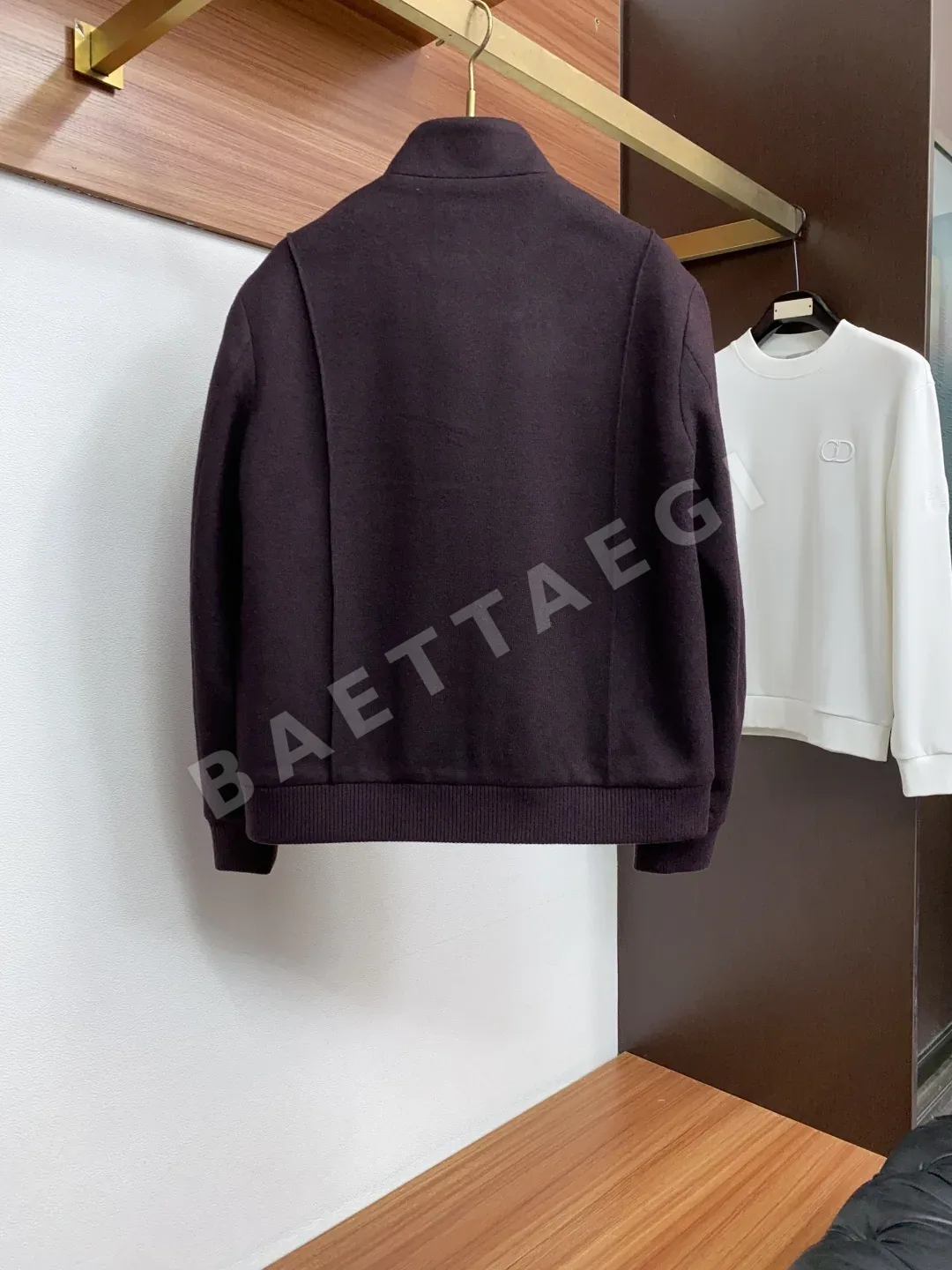 브루넬로쿠치넬리 스탠드 카라 울 자켓 상세 이미지 10