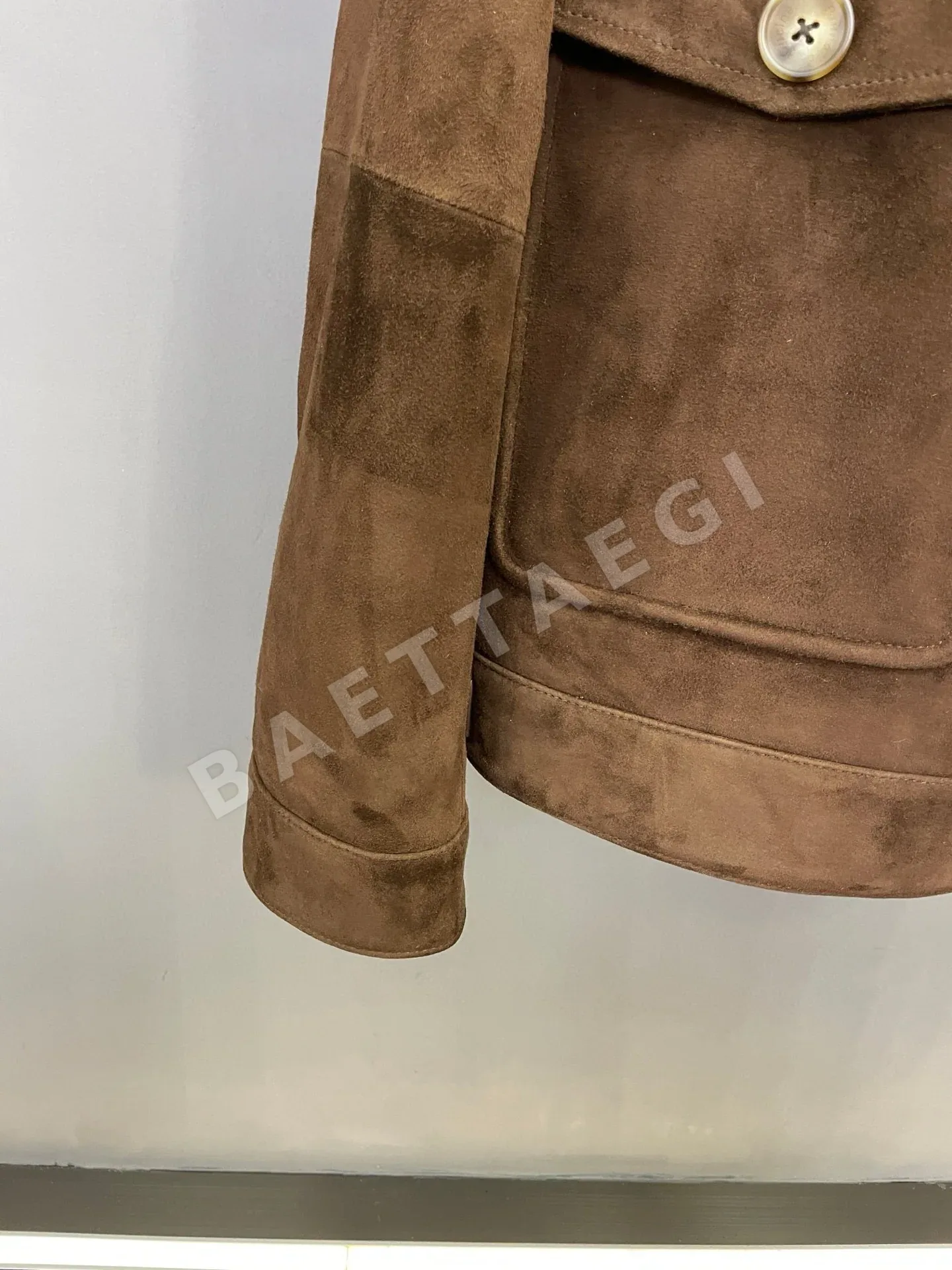브루넬로쿠치넬리 스웨이드 램스킨 남성 자켓 상세 이미지 7