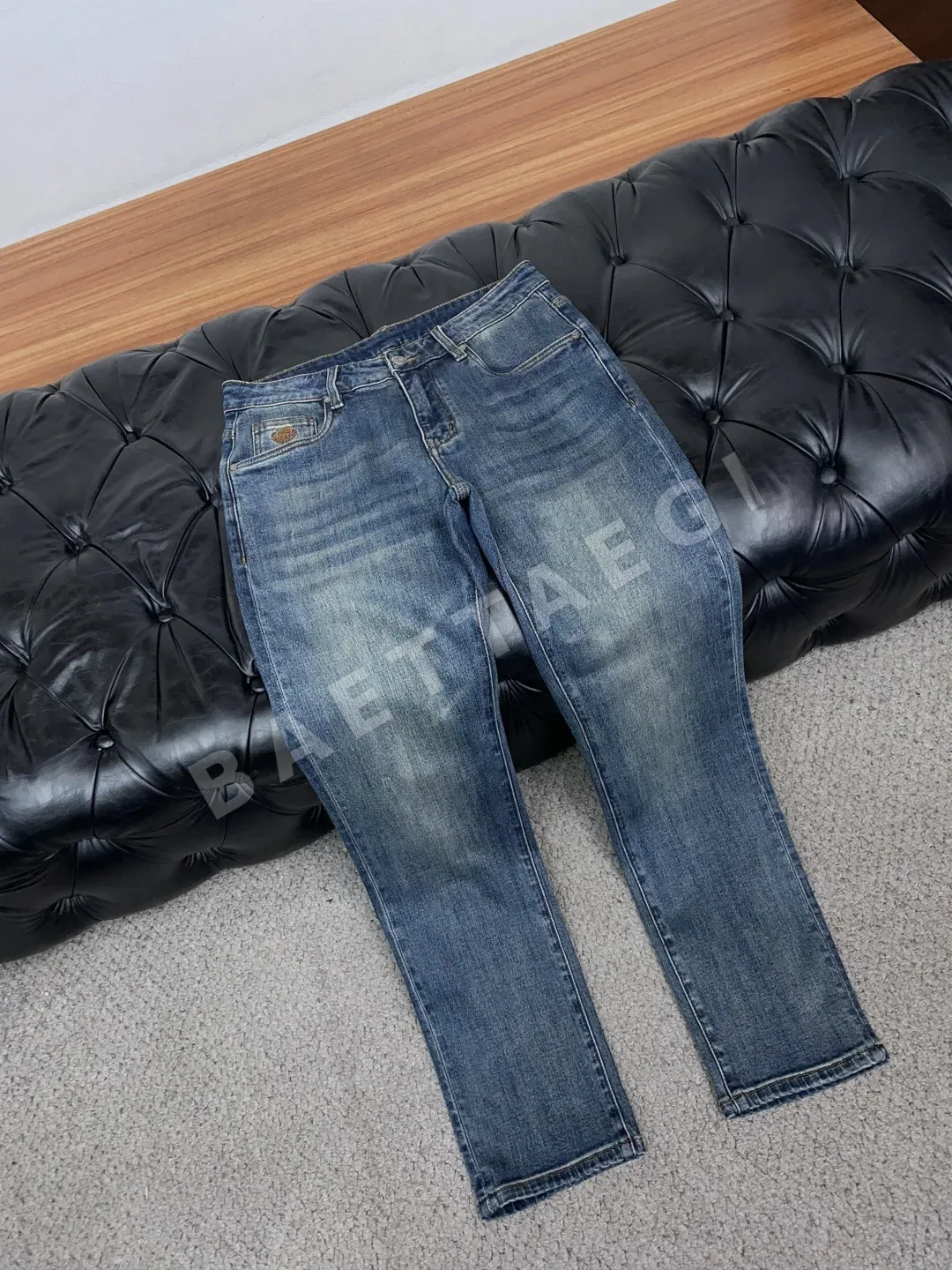 로로피아나 슬림핏 남성 바지 상세 이미지 6