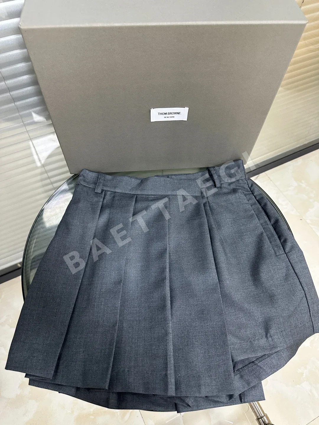 톰브라운 여성 슬림핏 수트 팬츠 상세 이미지 6