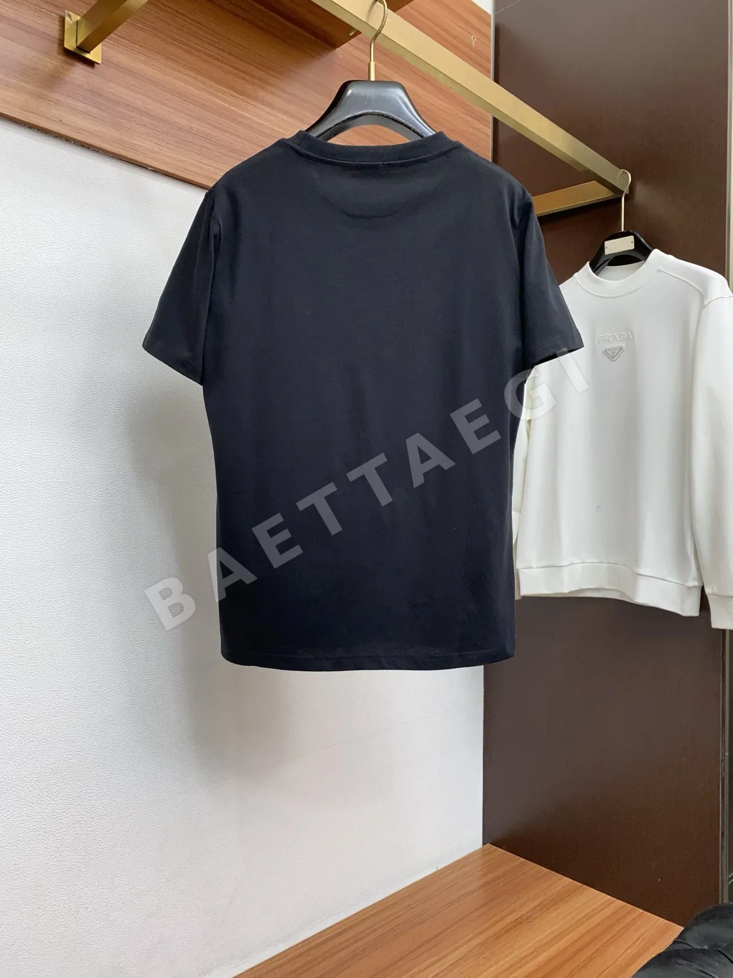 버버리 자수 코튼 반팔 티셔츠 상세 이미지 10