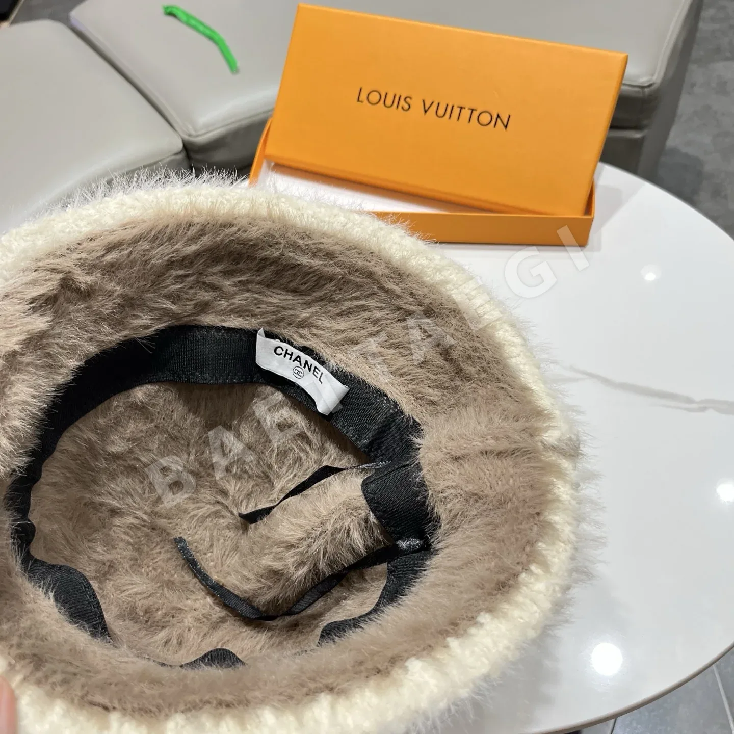 샤넬 레트로 버킷햇 모자 185408