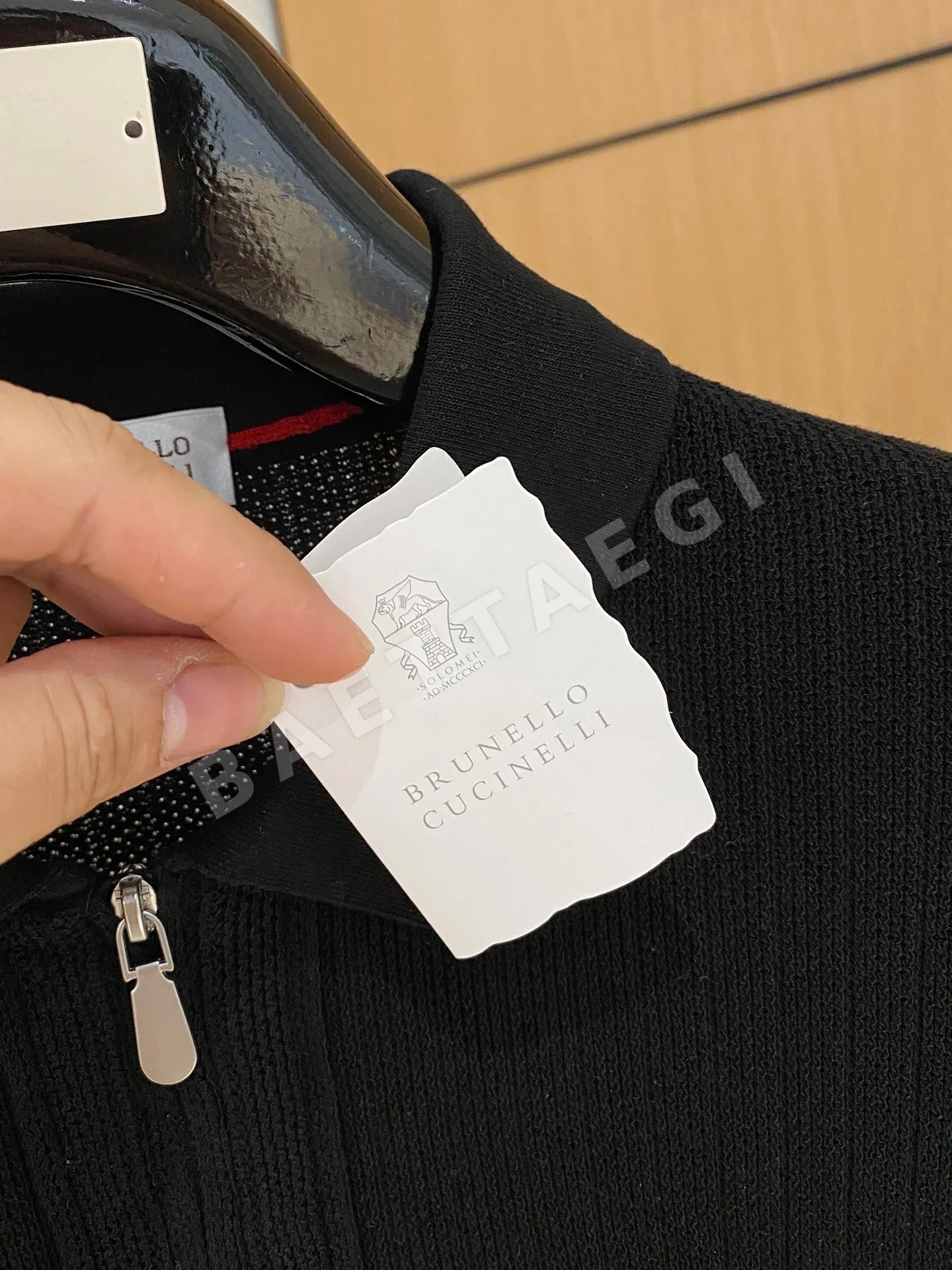 브루넬로쿠치넬리 남성 린넨 혼방 반팔 티셔츠 상세 이미지 5