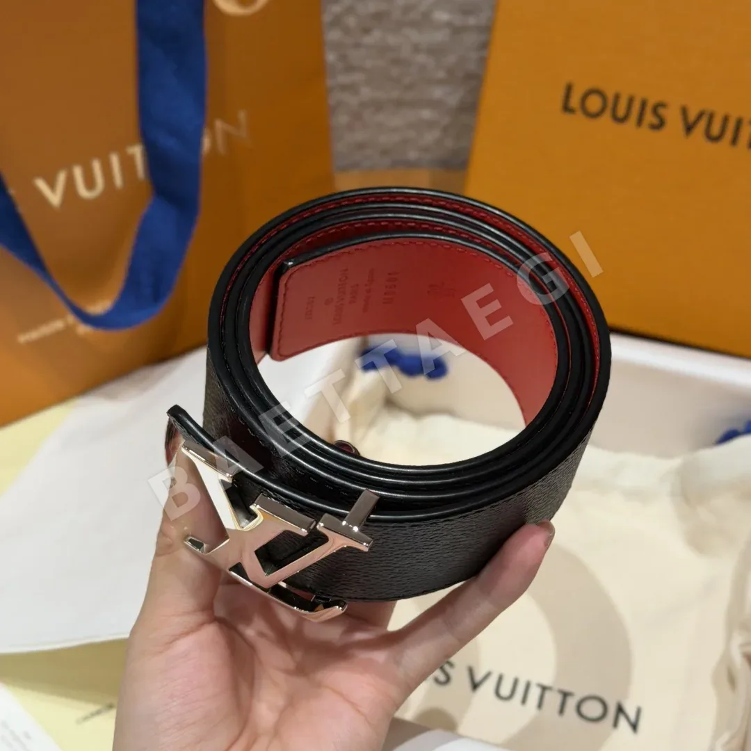루이비통 JD350-INITIALES 40mm 리버시블 벨트 상세 이미지 3