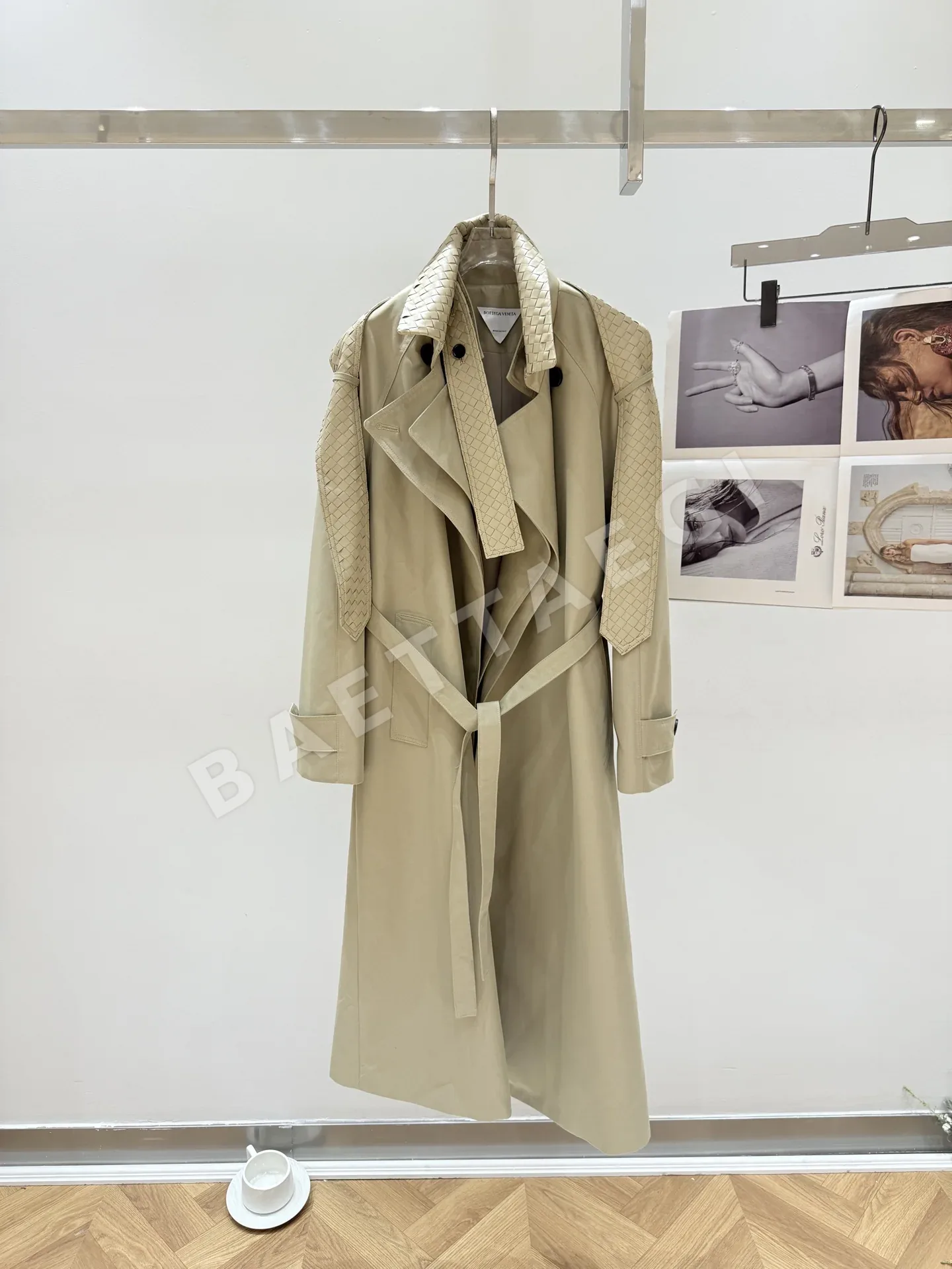 보테가베네타 여성 라펠 카라 자켓 상세 이미지 6