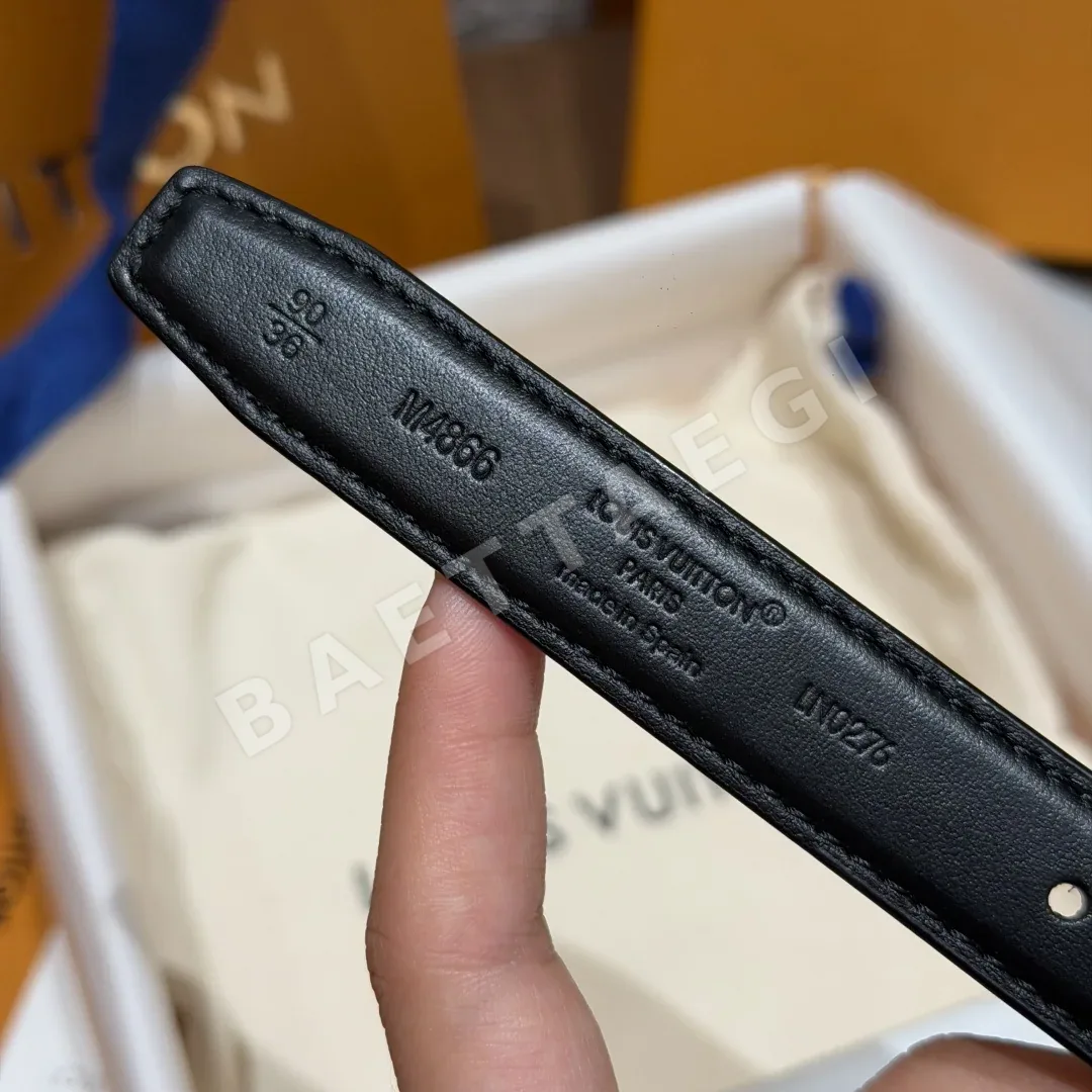 루이비통 블룸 20mm 리버시블 소가죽 벨트 상세 이미지 8