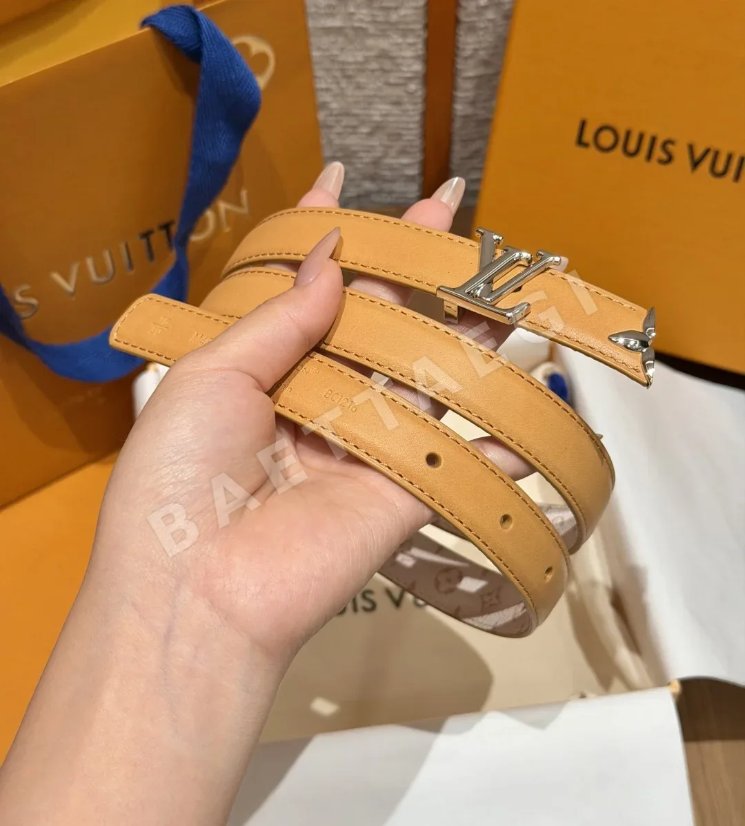 루이비통 프리티 20mm 리버서블 벨트 상세 이미지 2