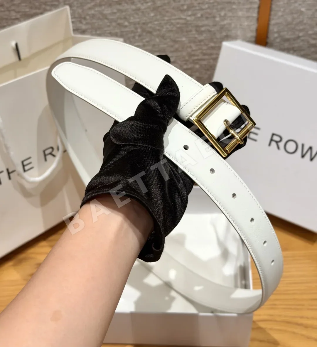 더로우 클래식 레더 벨트 상세 이미지 4