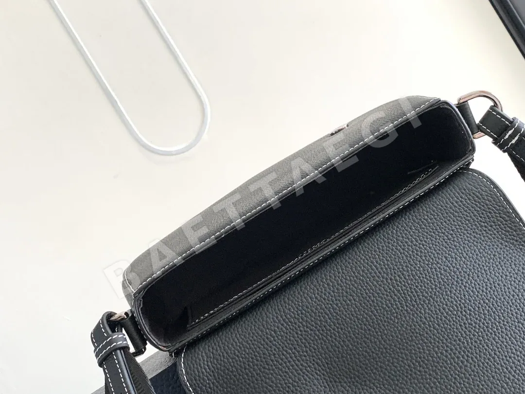 디올 새들 메신저 가죽 가방 상세 이미지 8