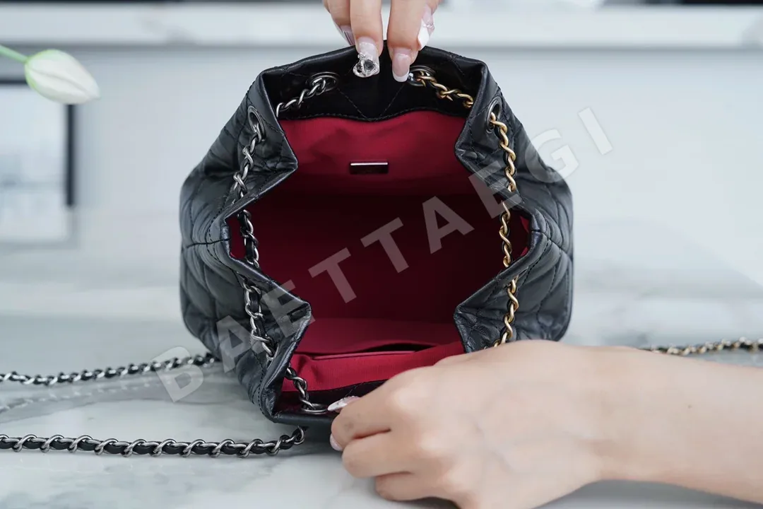 샤넬 천연 소가죽 백팩 상세 이미지 8