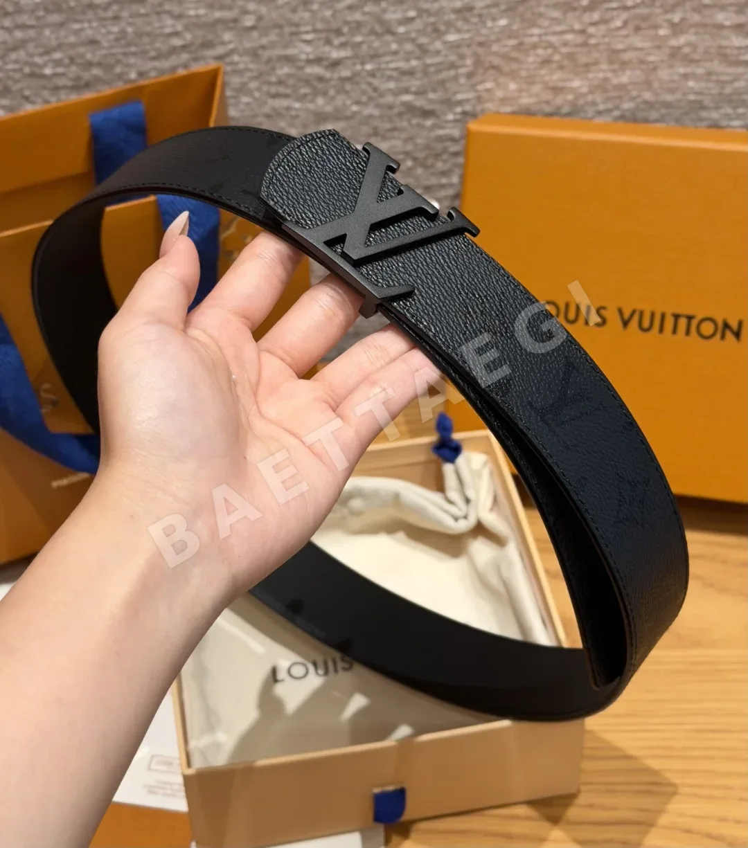 루이비통 디멘션 40mm 리버시블 벨트 상세 이미지 4