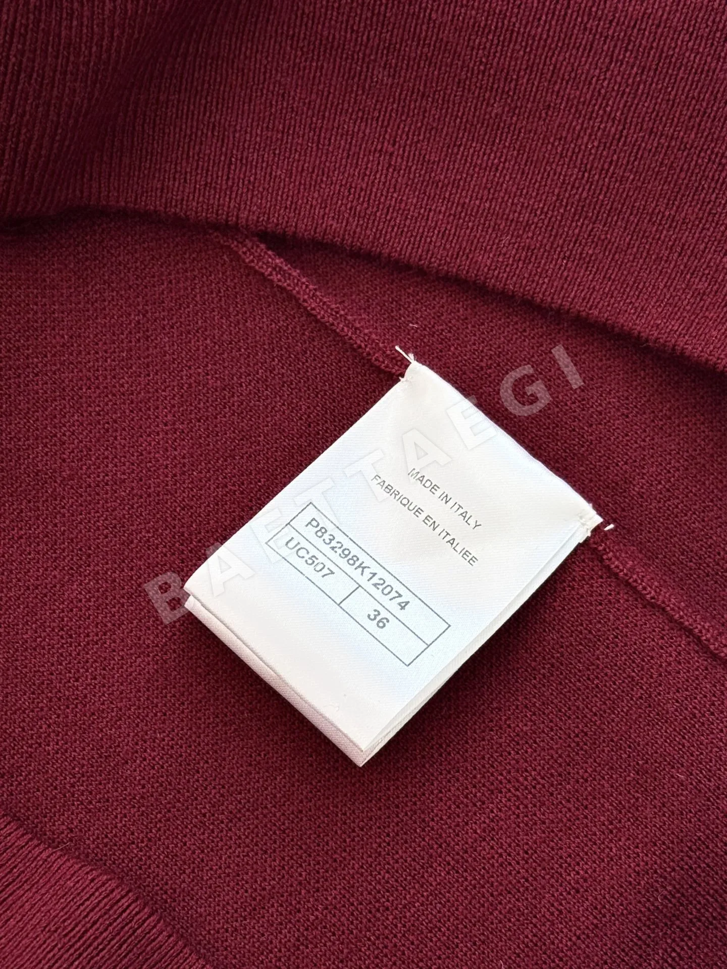 샤넬 네이비 컬러블록 골드 버튼 니트 긴팔 상세 이미지 9