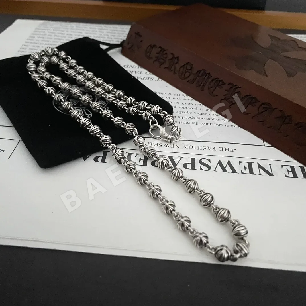 크롬하츠 클래식 레트로 라지 크로스 목걸이 상세 이미지 5