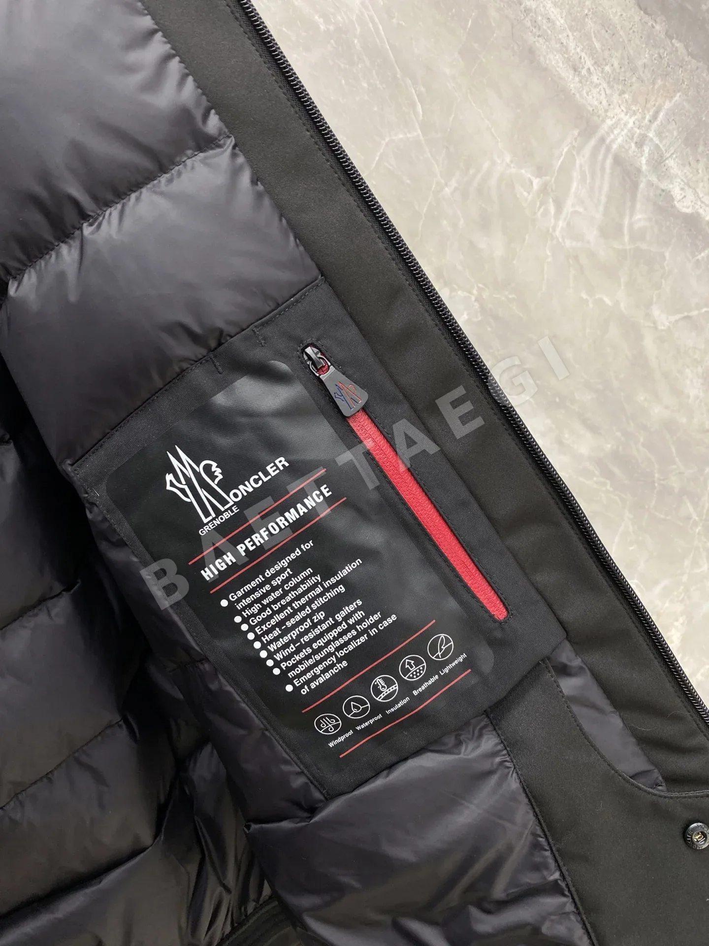 몽클레르 그르노블 히트실 스노우 다운 자켓 상세 이미지 14