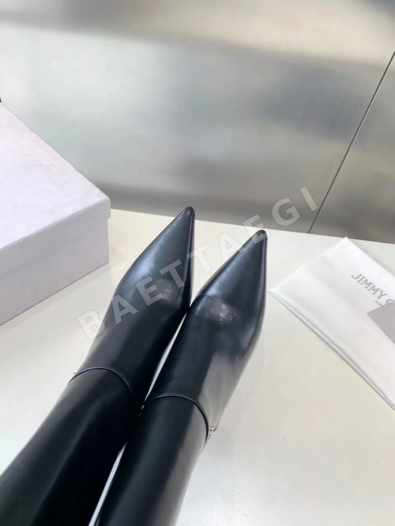 지미추 뾰족코 하이힐 부츠 8039 상세 이미지 4