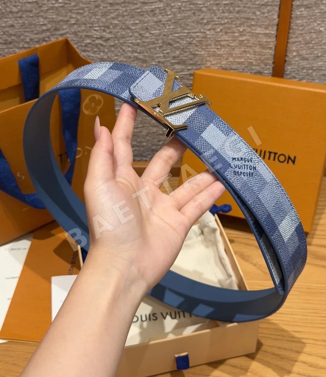 루이비통 DIMENSION 40mm 리버시블 벨트 상세 이미지 3