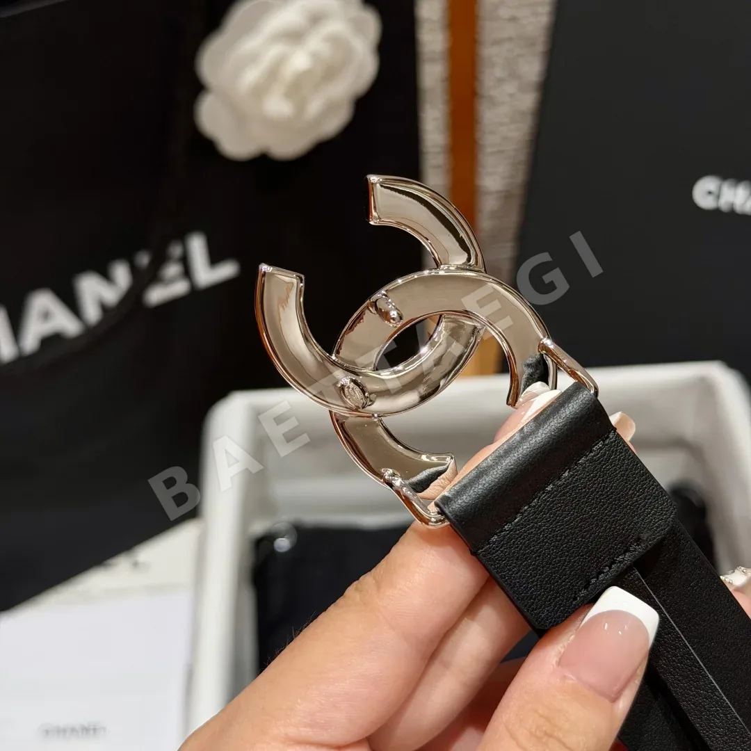 샤넬 클래식 더블 C 가죽 벨트 상세 이미지 7
