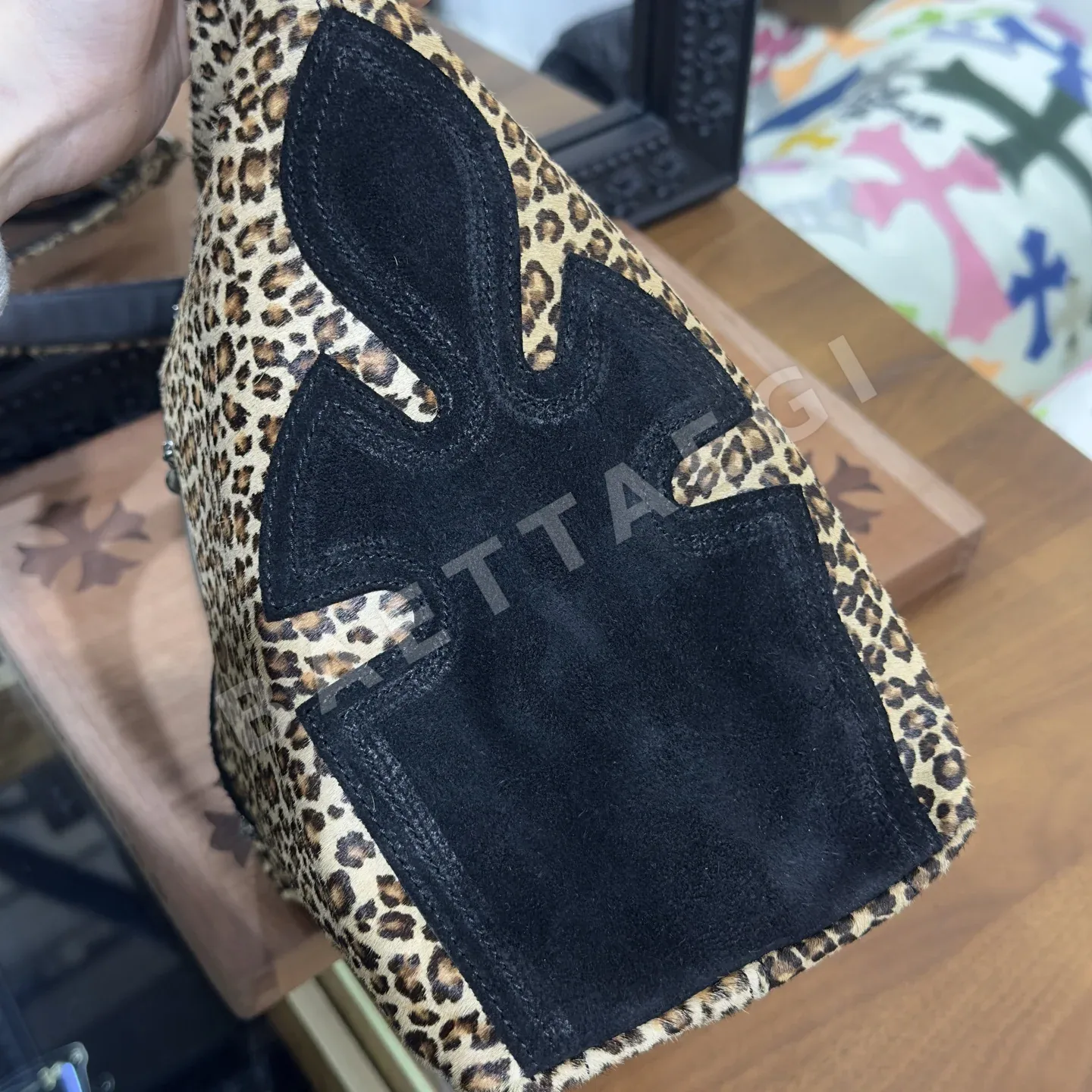 크롬하츠 호스헤어 레오파드 가방 상세 이미지 6