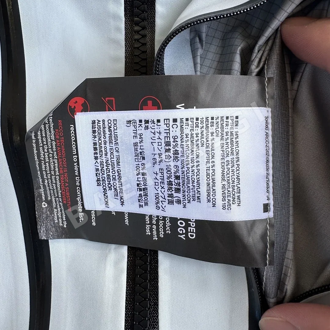 아크테릭스 [XF] 알파 SV 자켓 7 던 블루 207800 Arc'teryx Alpha SV Jacket 7 SV7 상세 이미지 14