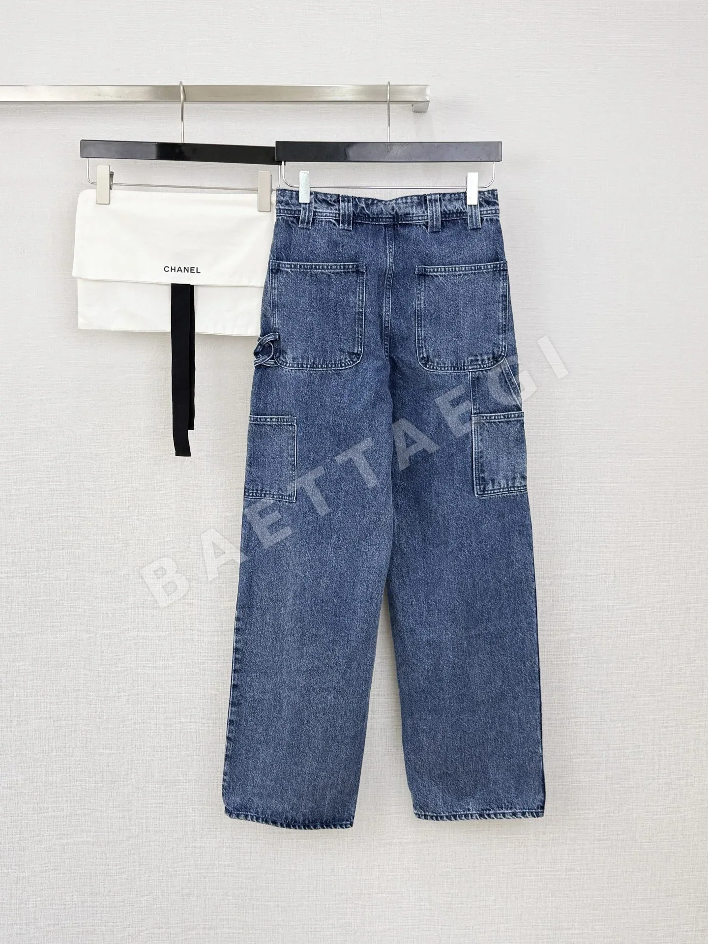 샤넬 더블 C 워크웨어 여성 바지 상세 이미지 3