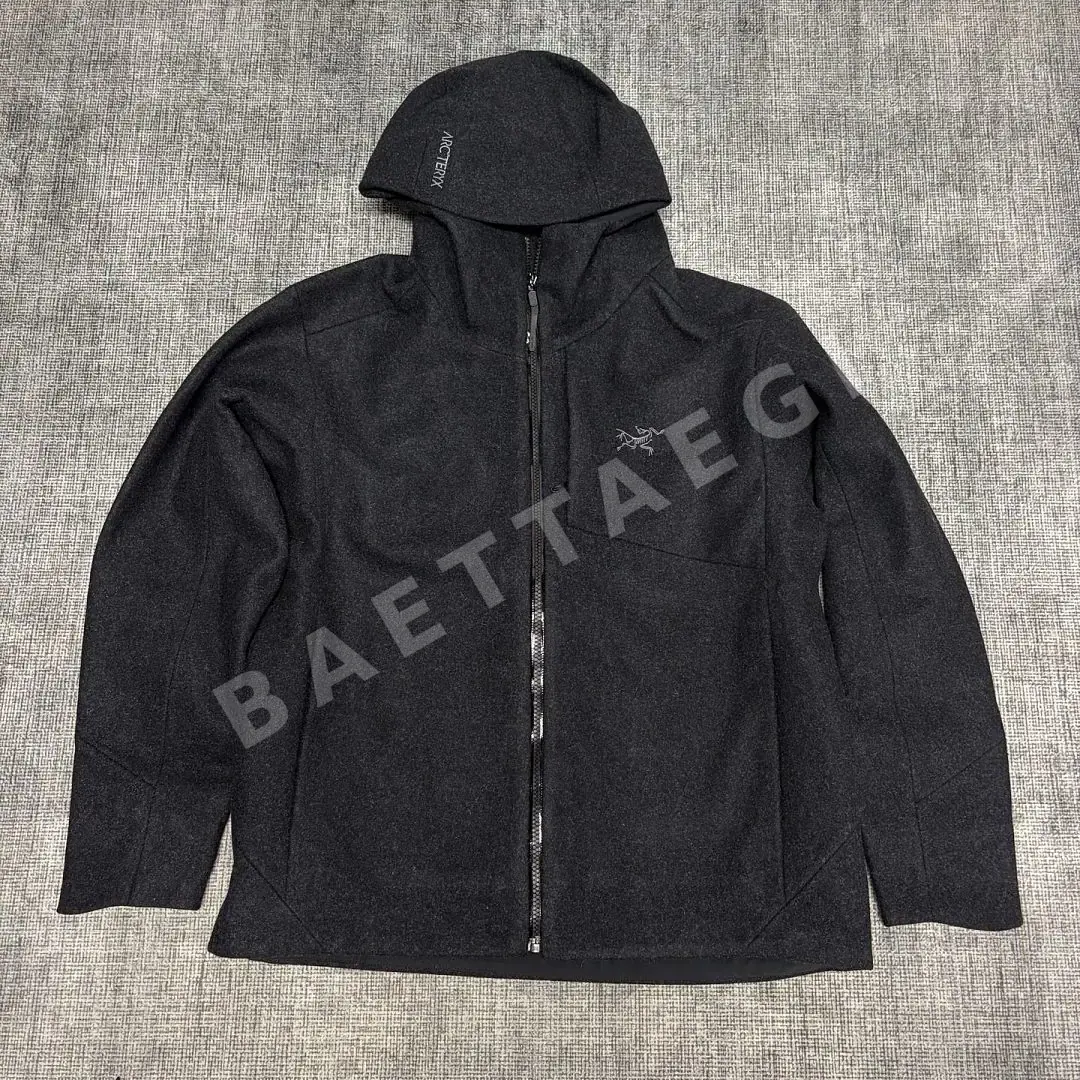 아크테릭스 [XF] 후디 블랙 205987 Arc'teryx Sawyer Wool Hoodie Black Heather