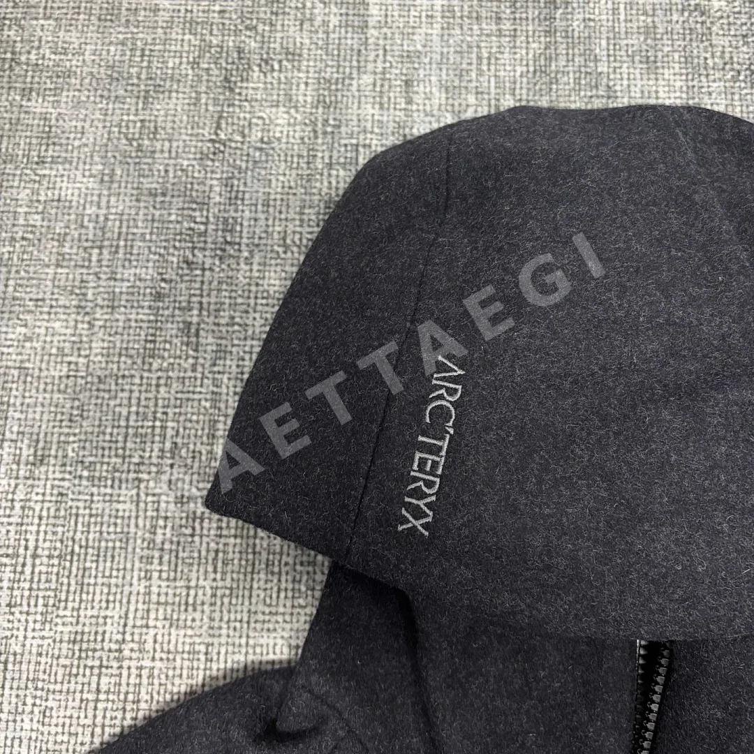 아크테릭스 [XF] 후디 블랙 205987 Arc'teryx Sawyer Wool Hoodie Black Heather 상세 이미지 3