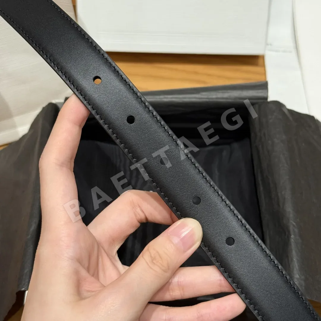 셀린느 JD280 웨스턴 가죽 벨트 상세 이미지 6