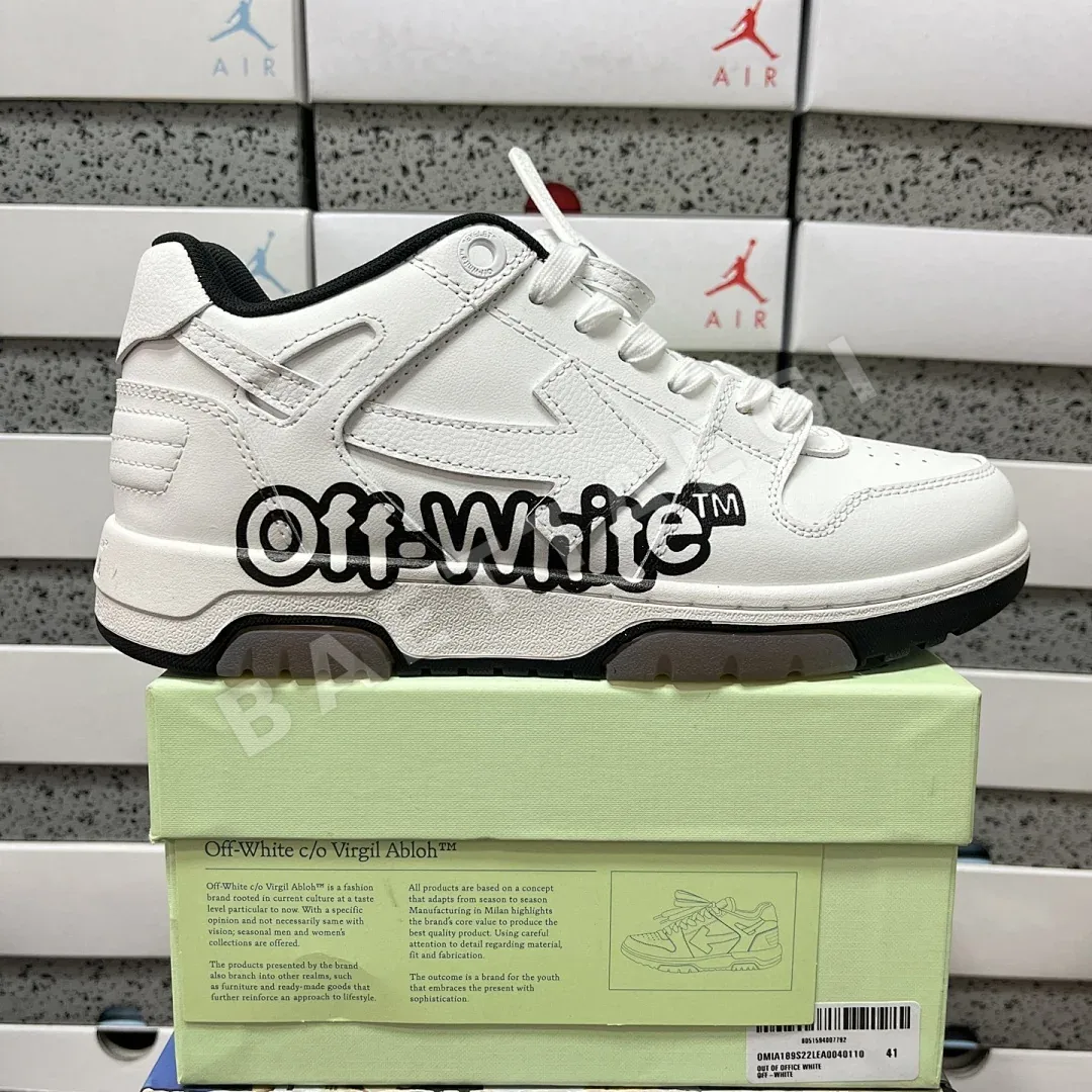 오프화이트 아웃 오브 오피스 OOO 로우 202414 Off White Out Of Office OOO Low White