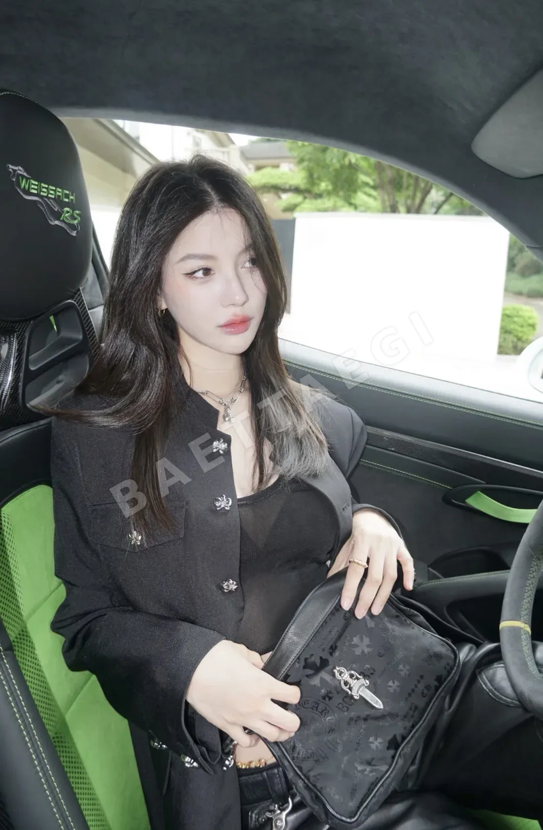 크롬하츠 나일론 그래피티 패턴 가방 상세 이미지 14