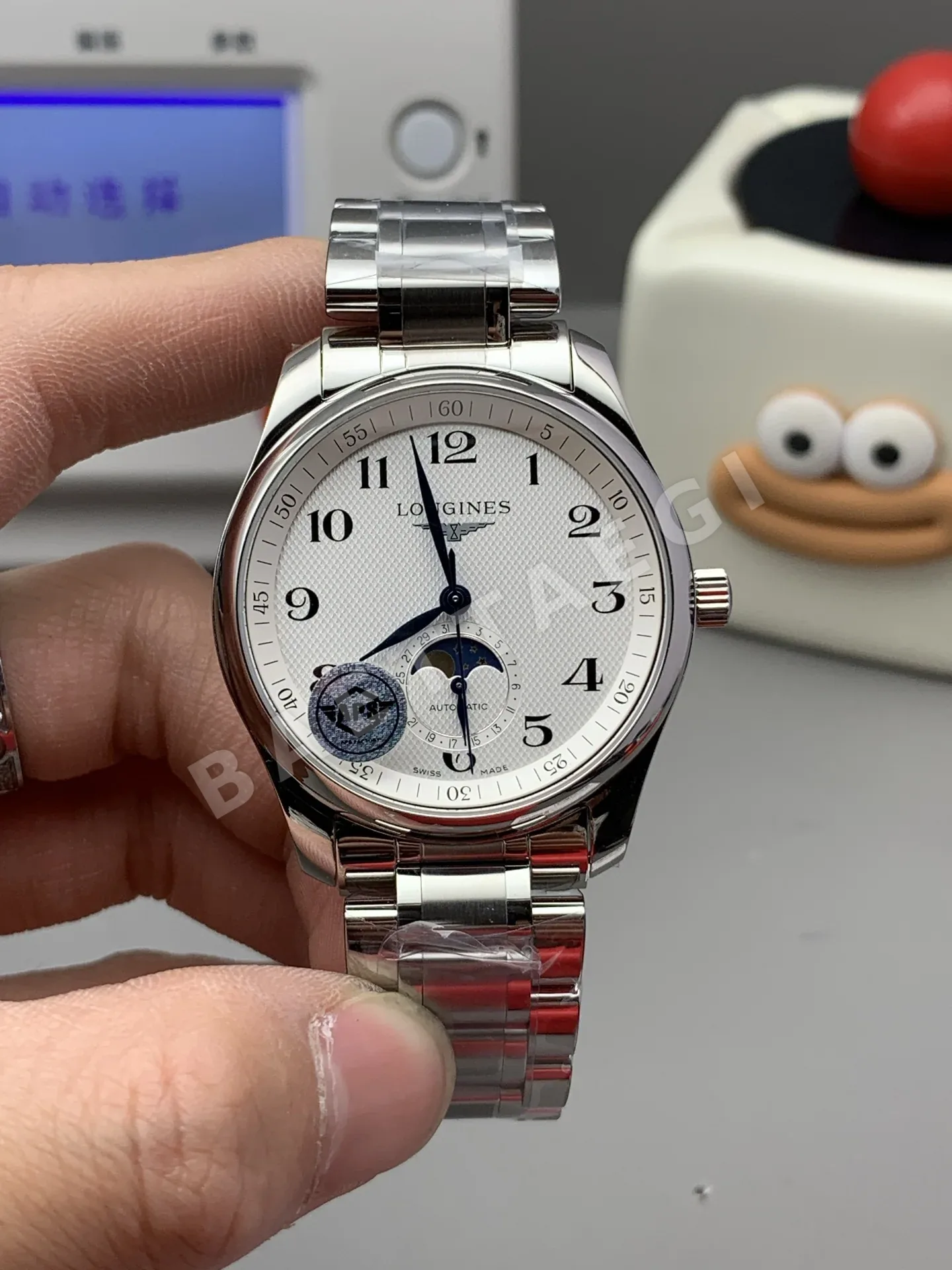 론진 4 핸즈 문페이즈 2892 APS공장 시계 레플리카 44487 Longines