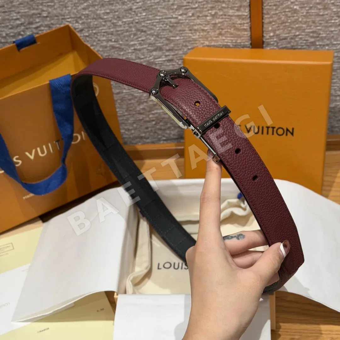 루이비통 JD350-FROG 30mm 리버서블 벨트 상세 이미지 4
