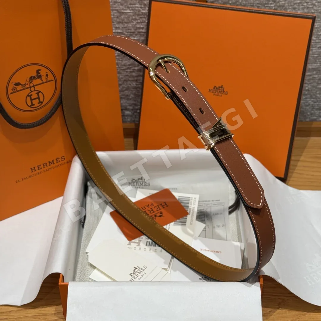 에르메스 스위프트 카프스킨 벨트 24mm 상세 이미지 3