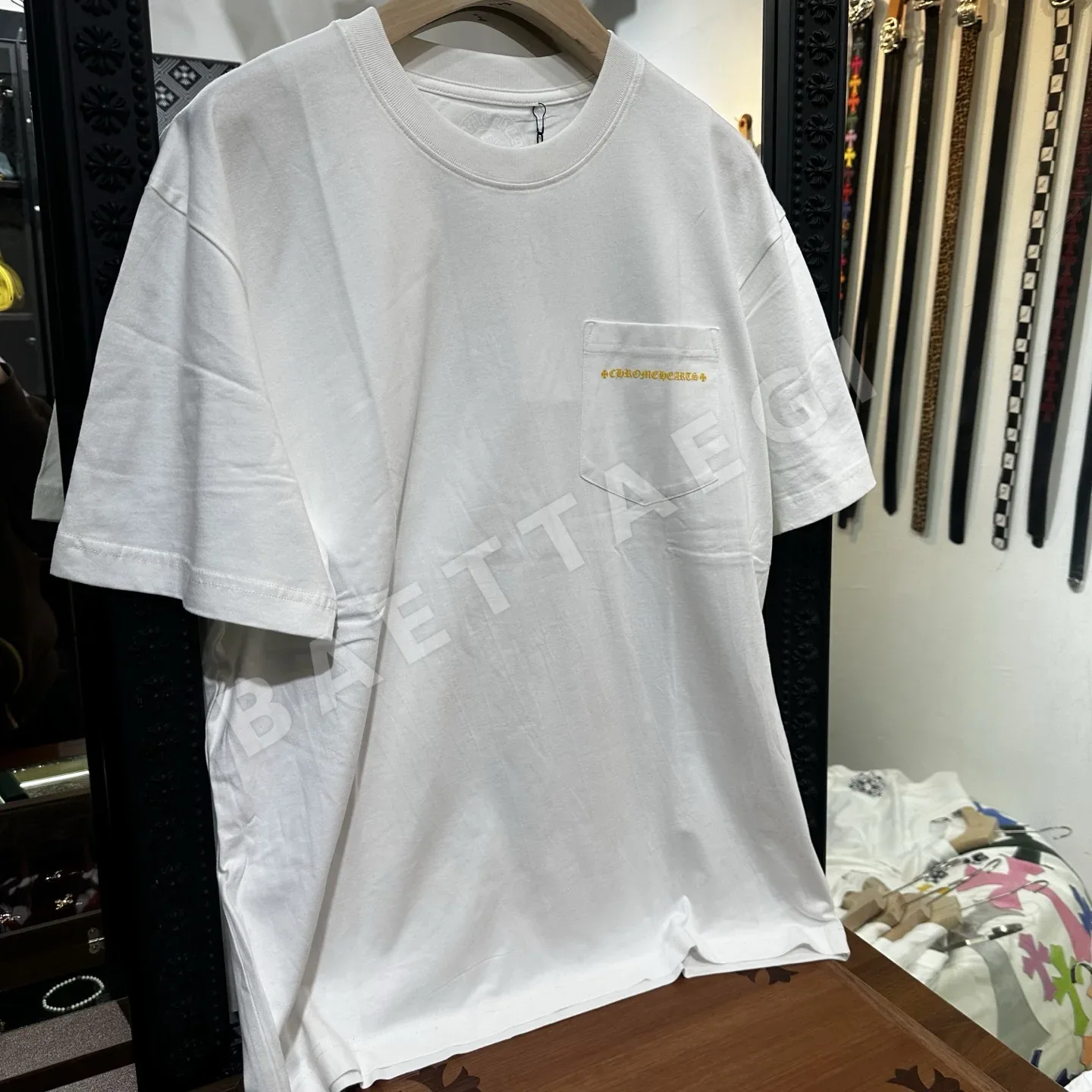 크롬하츠 남성 반팔 티셔츠 108080
