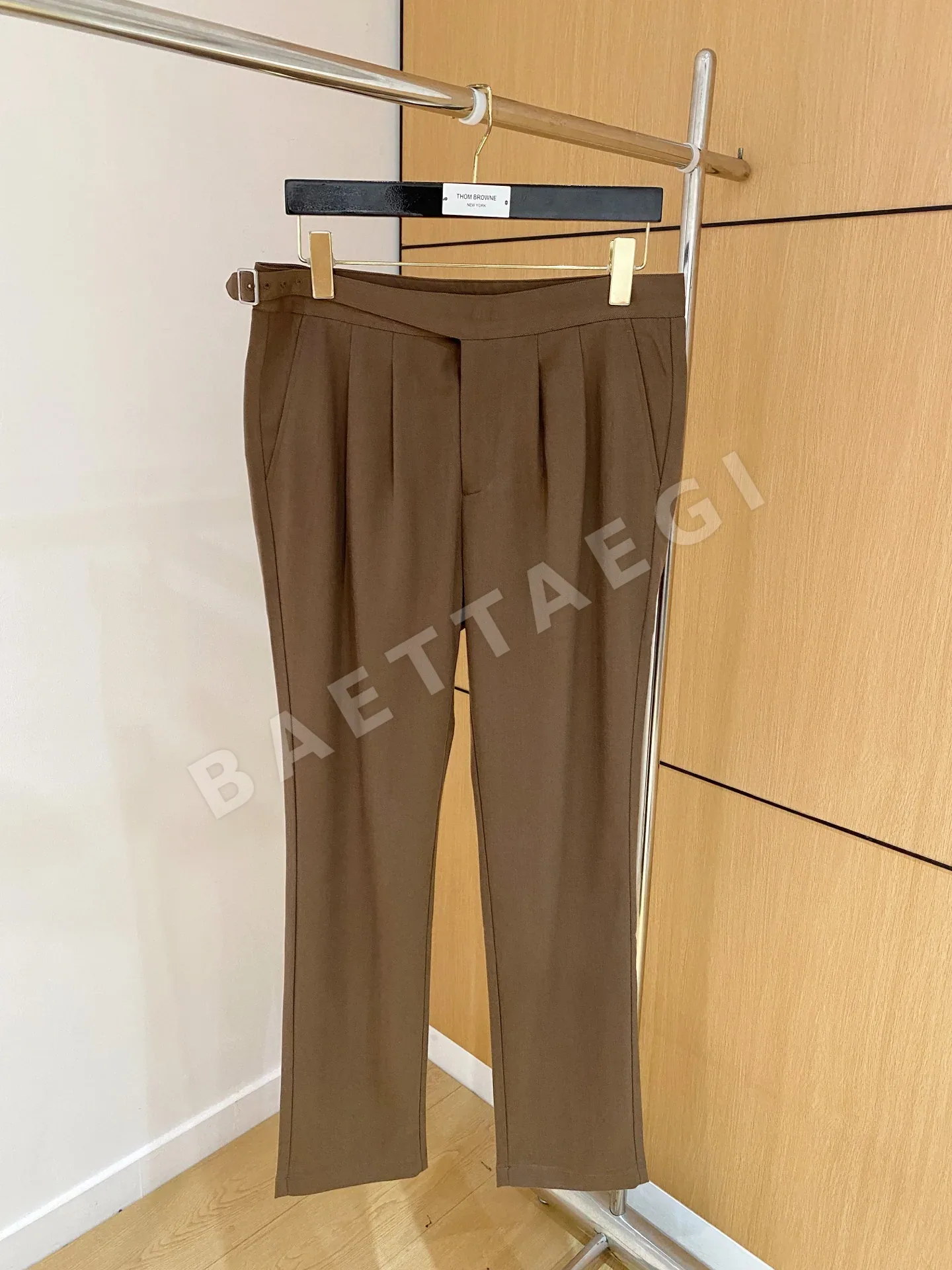 로로피아나 린넨 남성 바지 상세 이미지 2