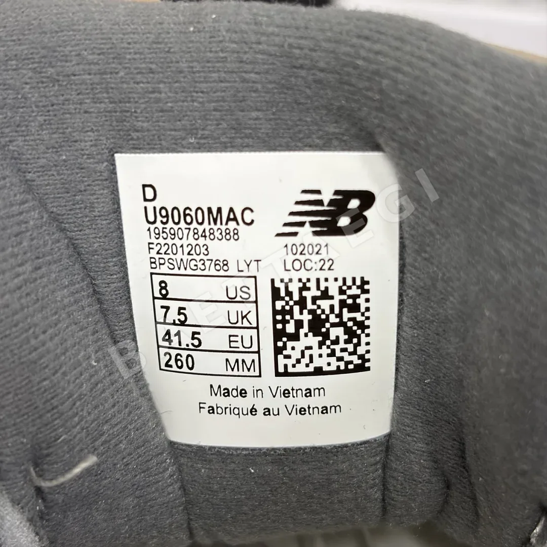 뉴발란스 [C] 9060 그레이 U9060MAC 202080 New Balance 9060 상세 이미지 8