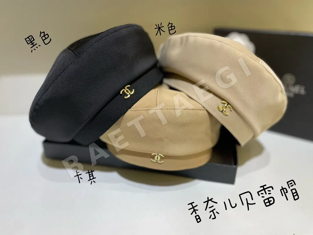 샤넬 심플 스무스 베레모 모자 82211