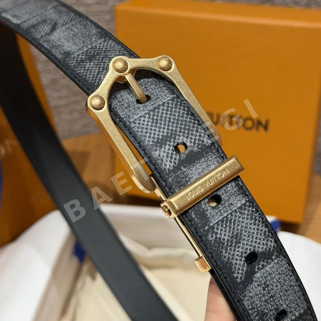 루이비통 JD330-FROG 리버시블 30mm 벨트 상세 이미지 5
