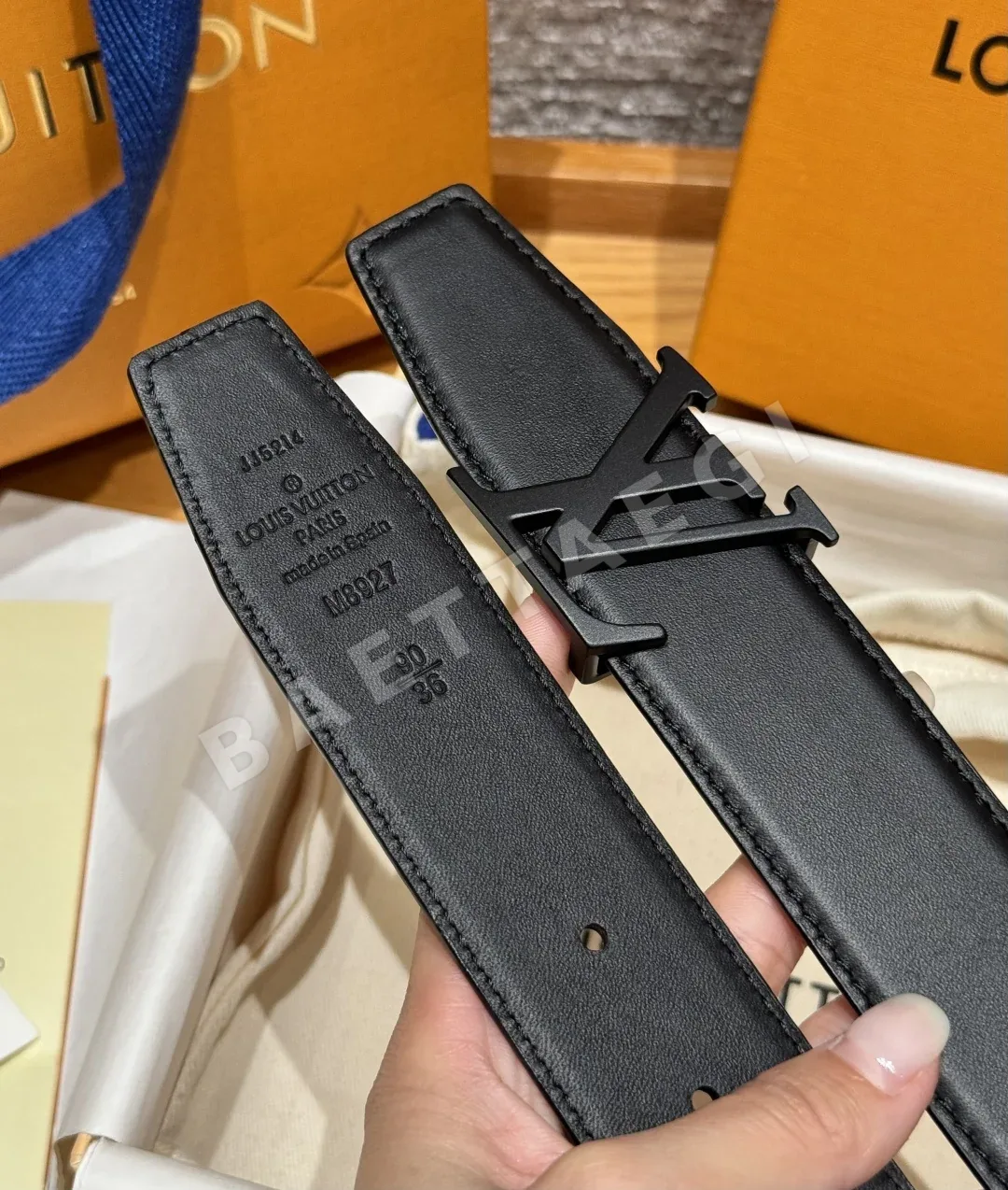 루이비통 헤리티지 35mm 리버시블 벨트 상세 이미지 6