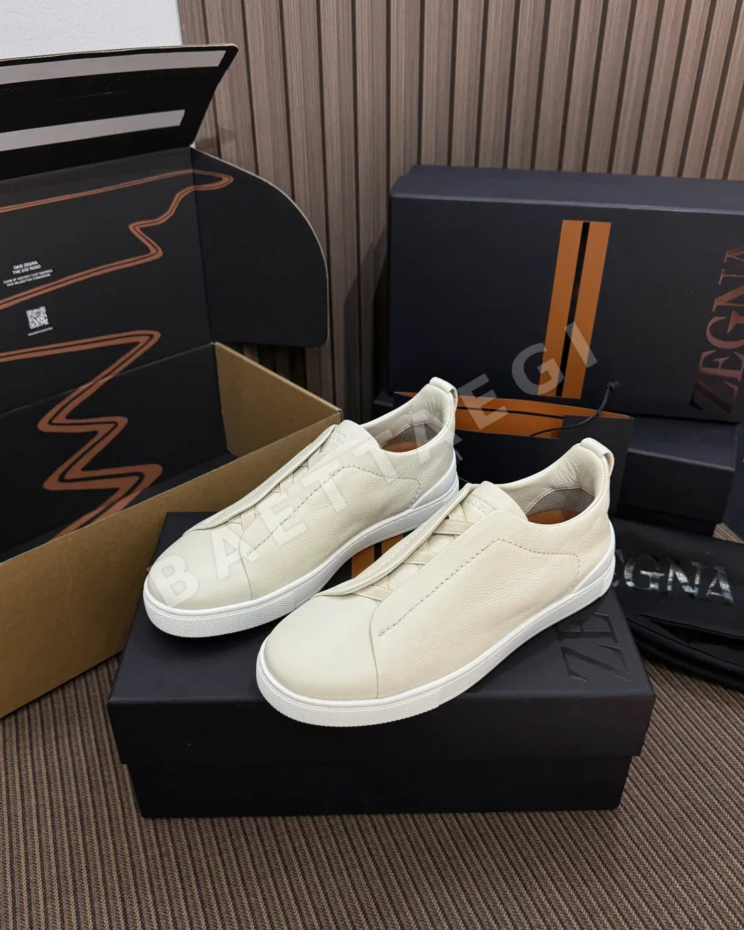 제냐 신발 208595 Zegna Sneakers 상세 이미지 3