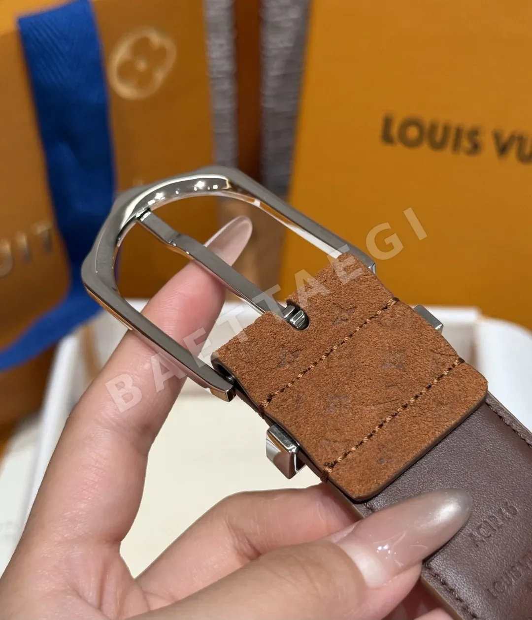 루이비통 라이트프로그 스웨이드 벨트 상세 이미지 7