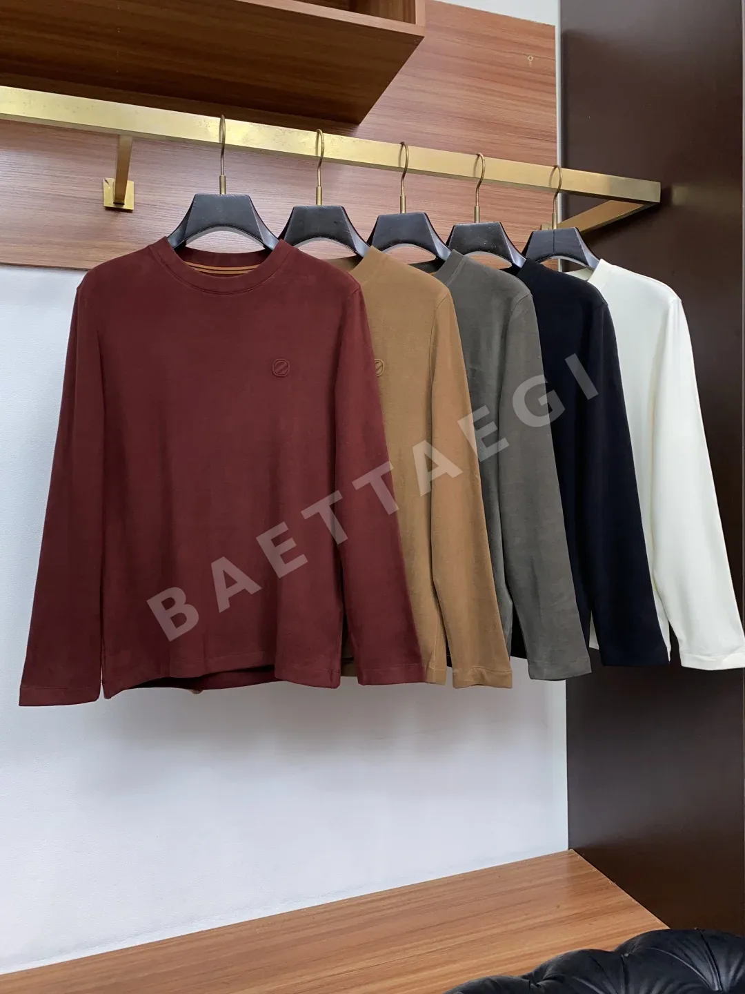제냐 남성 크루넥 긴팔 언더셔츠 상세 이미지 8